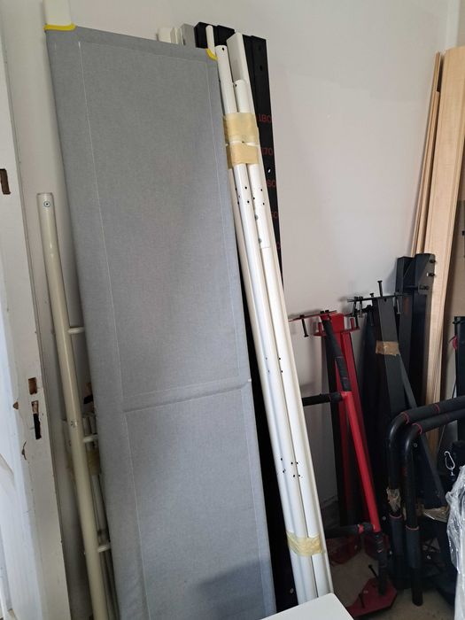 Cadru de pat supraetajat  Ikea si saltea Ikea