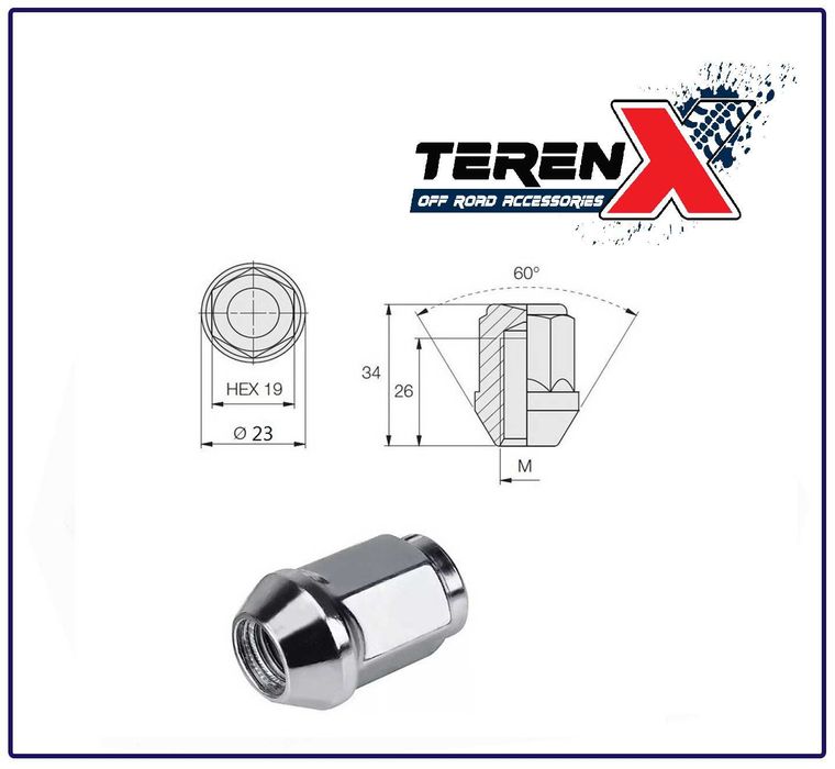 Piulite pentru jante din otel