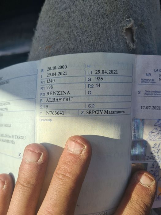 Nissan Micra K11 pentru programu Rabla