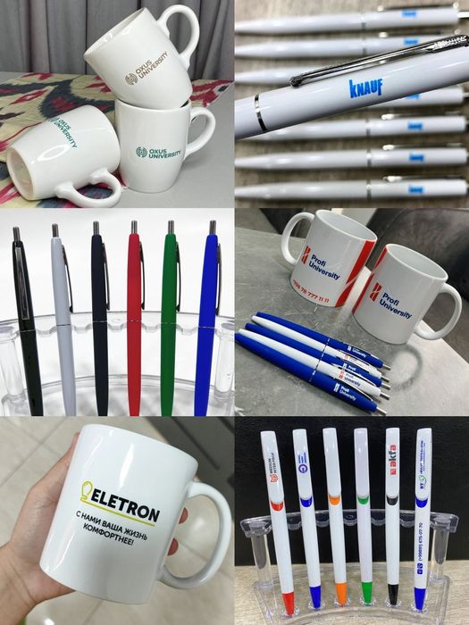 Полиграфия Визитки Каталог Блокноты Ручки Пакеты Часы