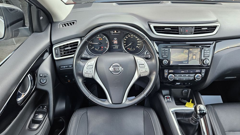 Nissan Qashqai 1.5 Dci 110 cp 2016.06 Euro 6 Tekna+ Xenon+Led-Piele-Navi-Clima-Panoramic-Camera 360-Scaune incalzite-Crom-Jante R17