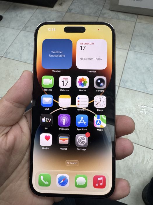 IPhone 14 pro max Gold 256/87% simlock