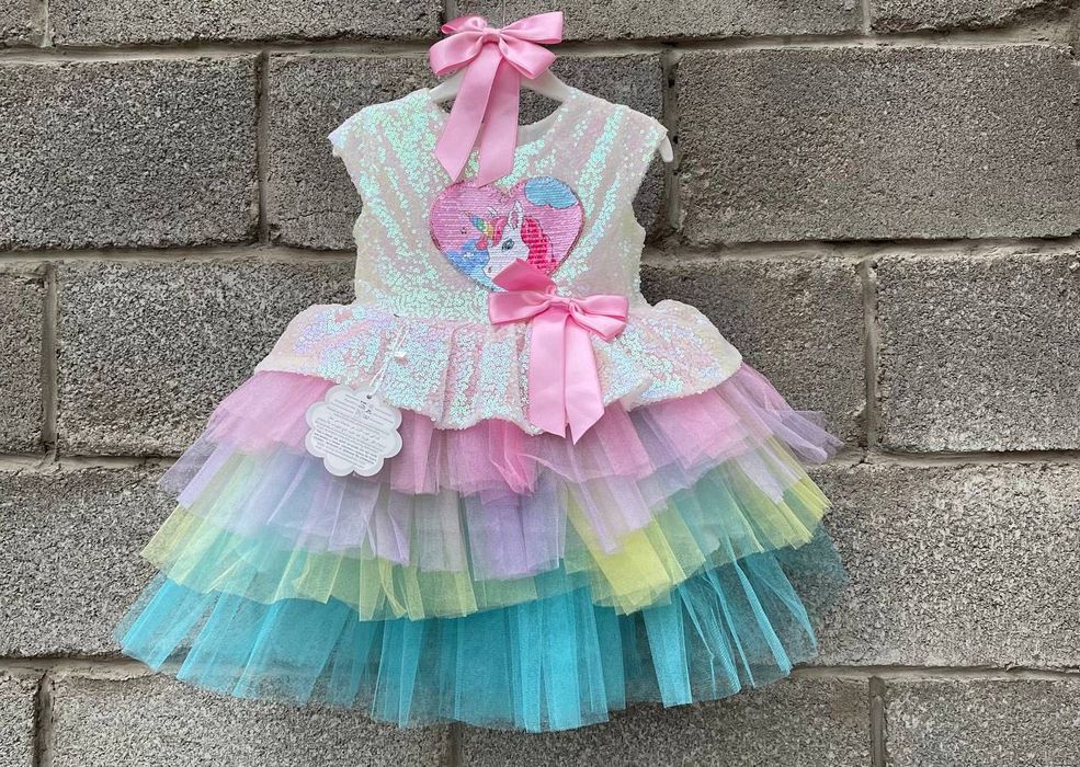 Детское нарядное платье