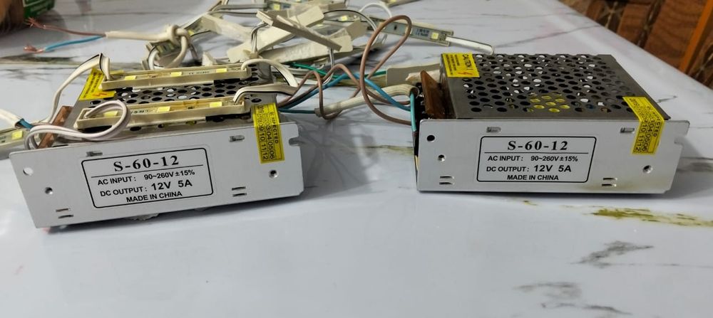 Импульсный блок питания 2 штук бу работает