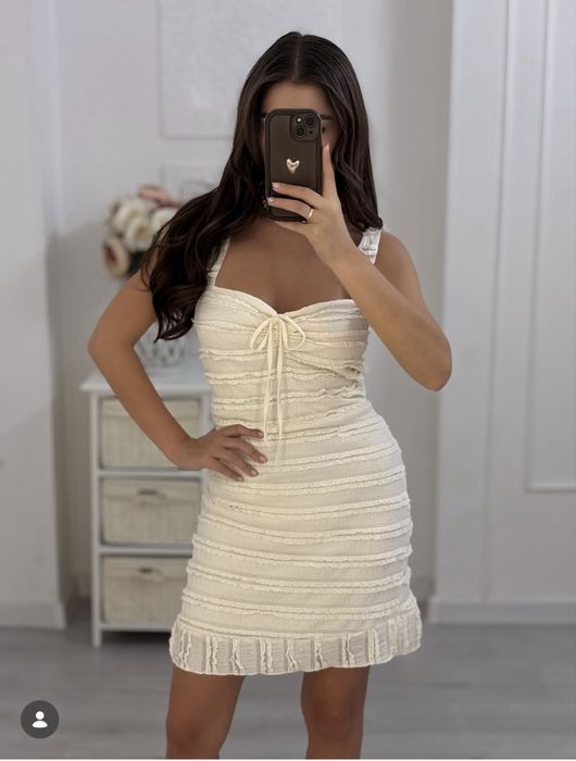 Рокля fashionhouse светлорозова