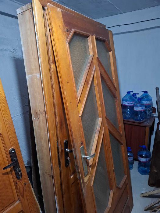 Дървени врати с касите - 3 бр.