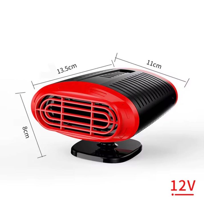 ТОП Керамична Печка Духалка Парно За Кола Автомобил 12v + Вентилатор