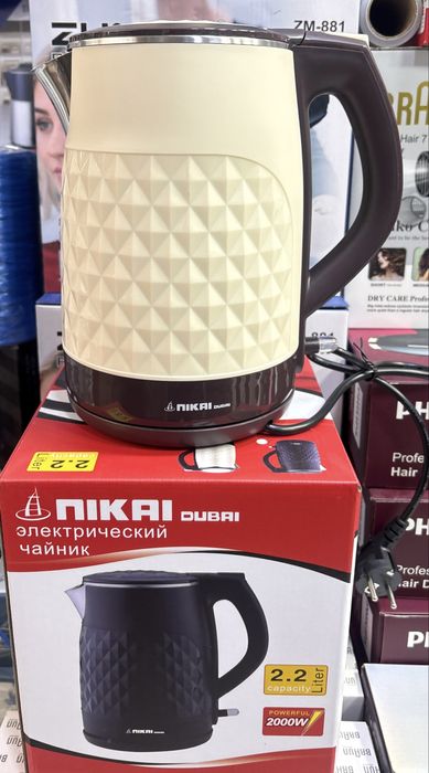 Электрический чайник NIKURA NK-0131 стекляный