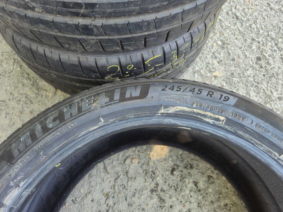 2 Anvelope de VARA - 245/45/19 102V XL - Michelin Primacy 4 - Stare F BUNA - DOT 2022 !
