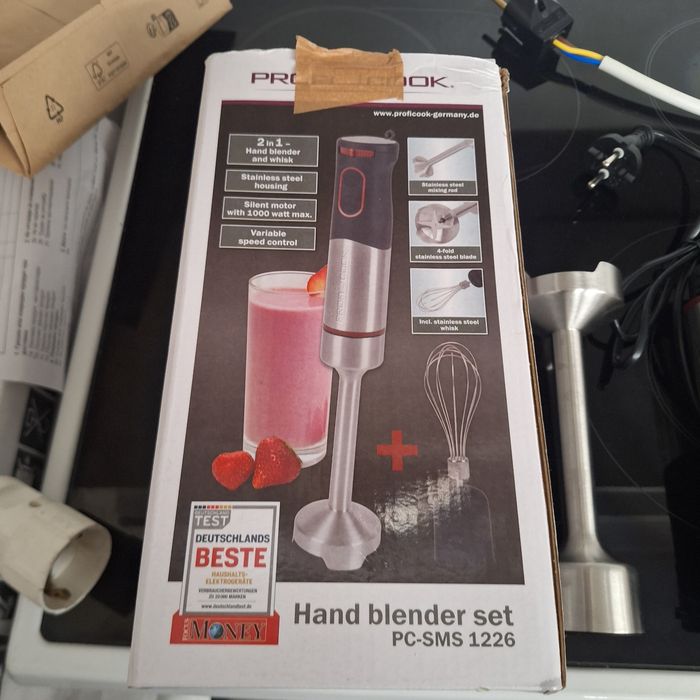 Пасатор + миксер с професионален мотор с дълъг живот 1000W