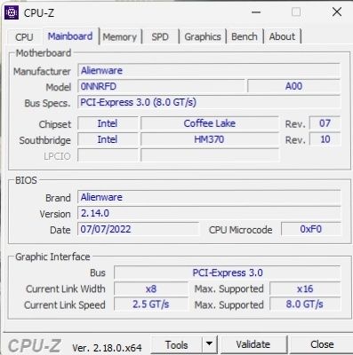 Alienware m15 – RTX 2060 | i7 | 16GB RAM |
