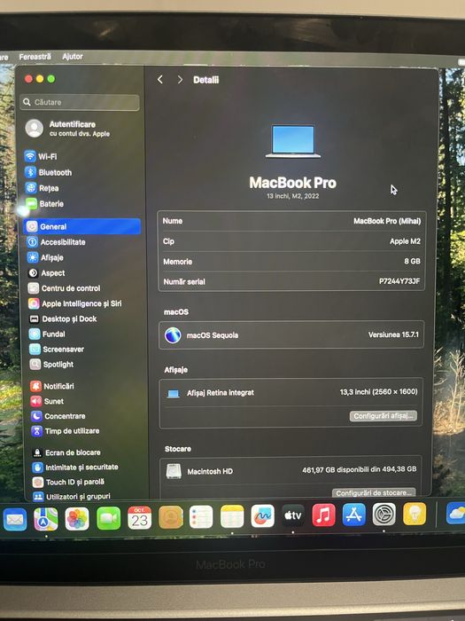 Apple MacBook Pro 13” 2022