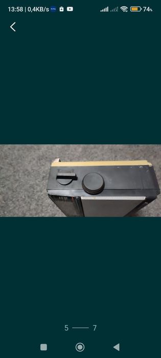 Aparat radio comunist Tehnoton Duo 1211