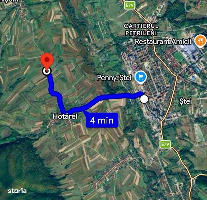 Teren 4524 mp langa Ștei