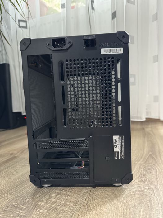 Carcasa mini tower pc Jonsbo C6 Max Tempered Glass - Negru