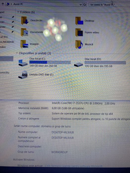 Vand laptopuri,sony vaio si lenovo legion y520