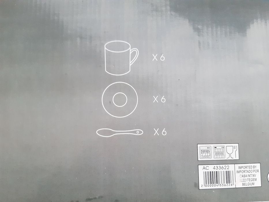 Красив Белгийски сервиз за кафе