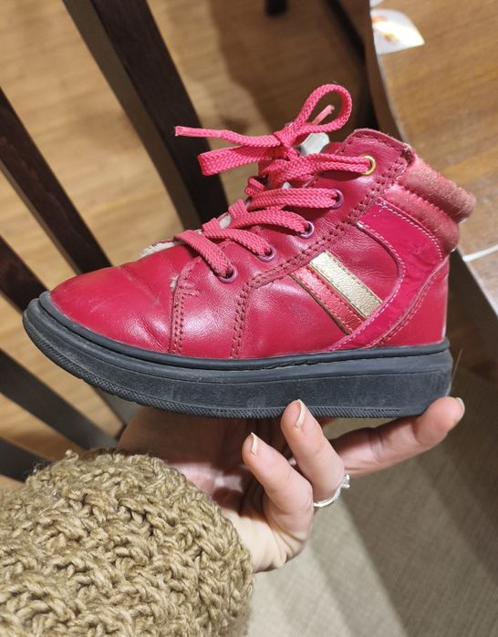 Детски боти от естествена кожа Колев и Колев