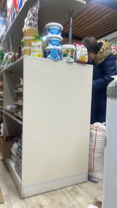 Полка шкаф белый