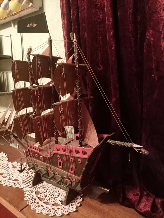 Макет на стар кораб