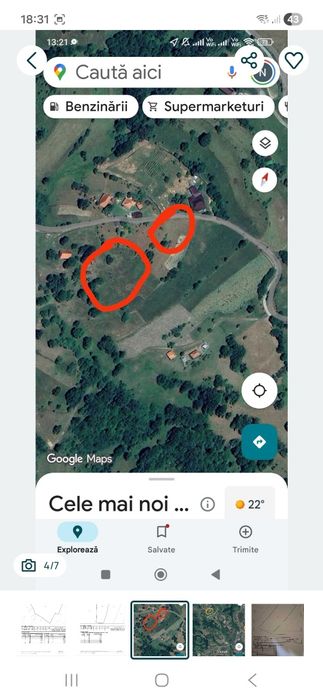 Terenuri sat Visagu ,com.Sacuieu ,Vladeasa Cluj