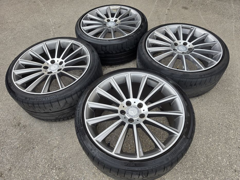 5х112/19 Мерцедес AMG Спорт Пакет с гуми 5x112/19 Mercedes