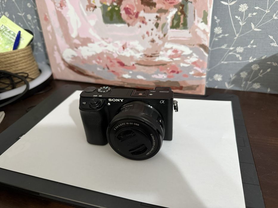 Sony a6300 камера, обьектив sigma, sony