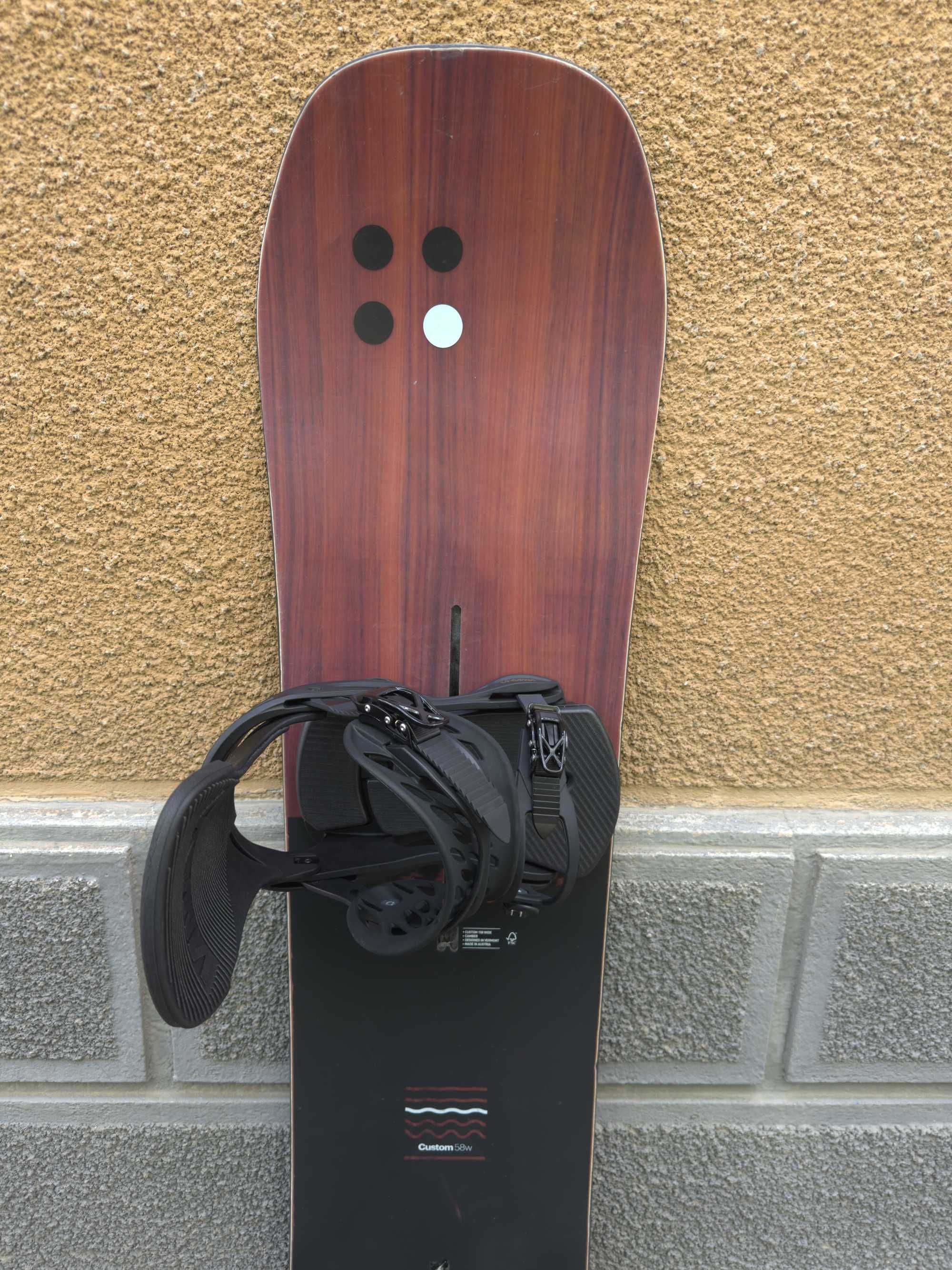 Placa snowboard burton custom wide L158 Campia Turzii OLX.ro