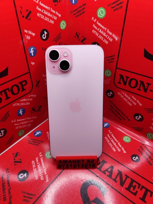 iPhone 15 Plus (128Gb /89% ) Amanet SZ Non Stop