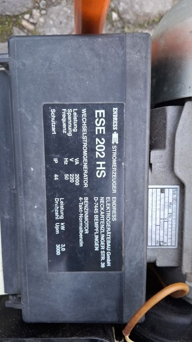 Генератор агрегат за ток ENDRESS