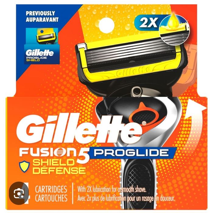 Rezerve Gillette Fusion5 ProGlide Shield Defense/4 buc.