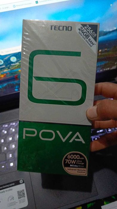 Tecno pova 6 sal kam yangiday