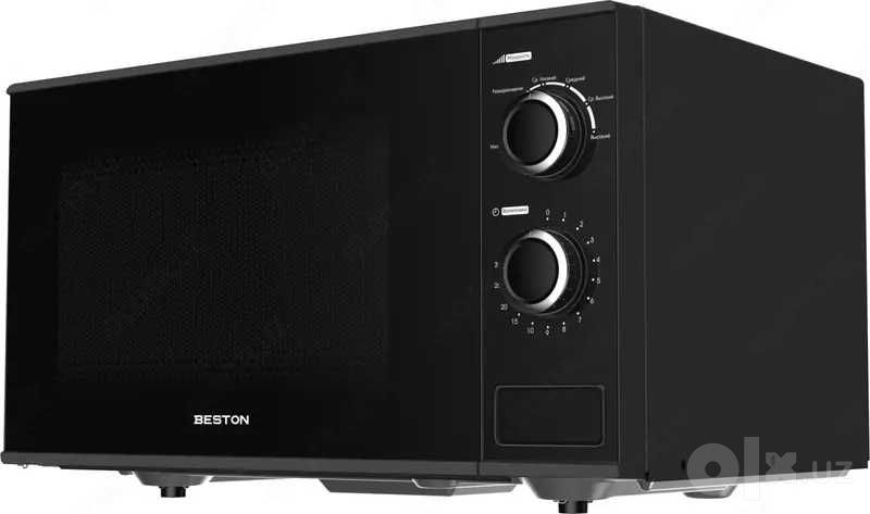 Микроволновая печь "BESTON" SM2001-B, 700W, 20 л (Черная/Белая)