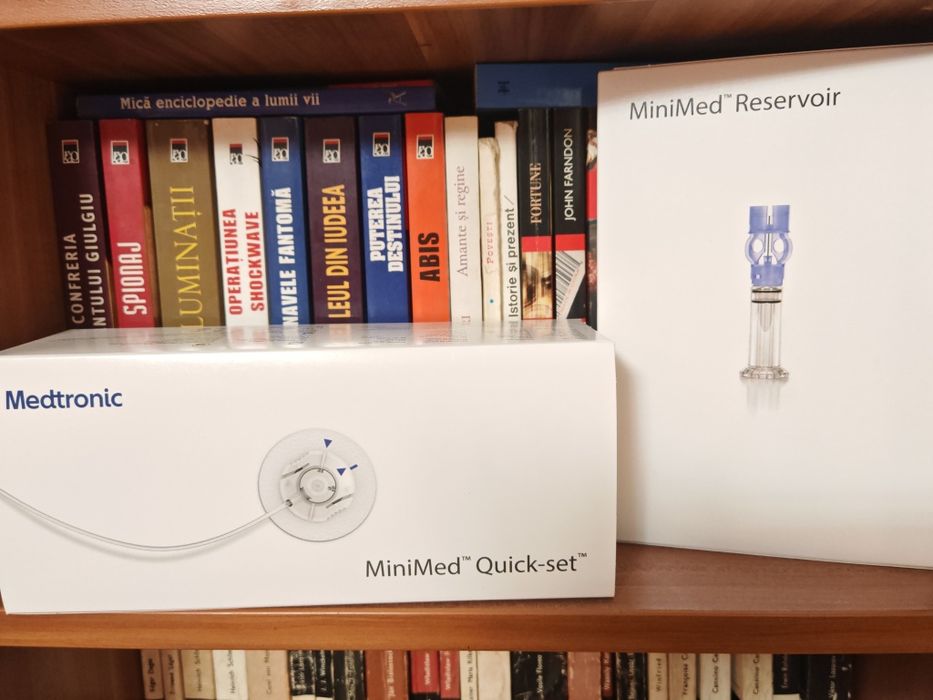 Catetere  Medtronic Quick set 9 mm+ rezervoare