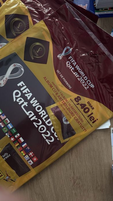 Album Panini World Cup Qatar 2022 in stare Mint  Albume disponibile: 5 bucati