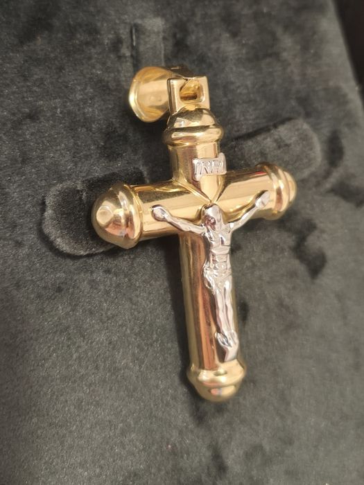 Cruciuliță masivă aur