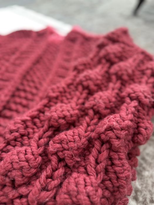 Cardigan lana burgundy - brand Red Cardigans