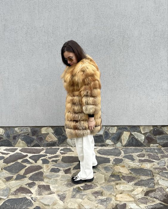 Blana naturala de vulpe