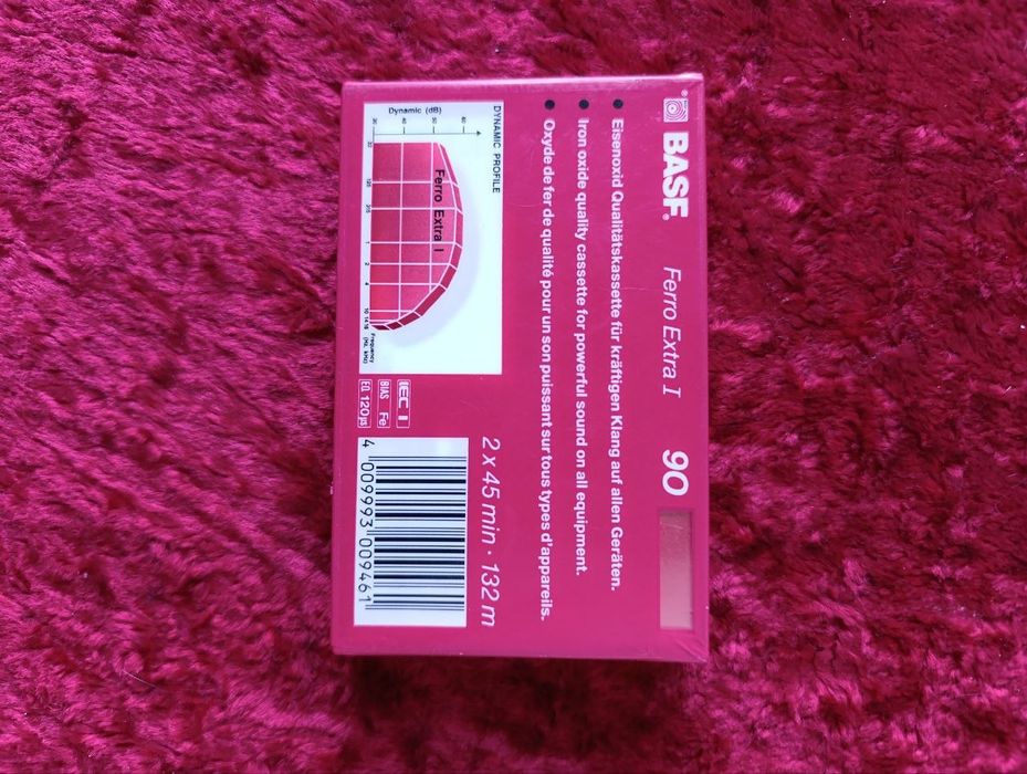 Аудиокассета BASF 90  ( НОВАЯ  )