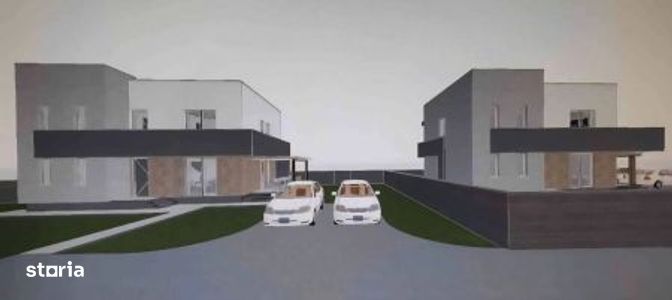 Teren + proiect + autorizatie a doua case P+E Rediu, Iasi