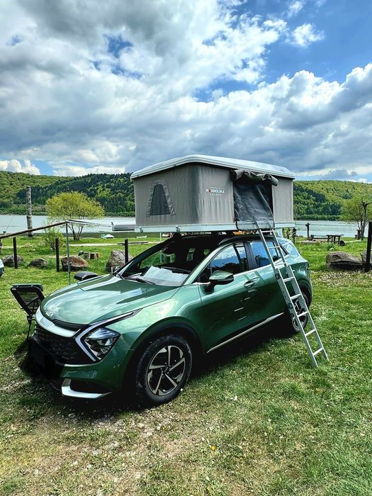 Cort Auto Maggiolina Airlander Plus X-Large + Marchiza Fiamma F35 PRO