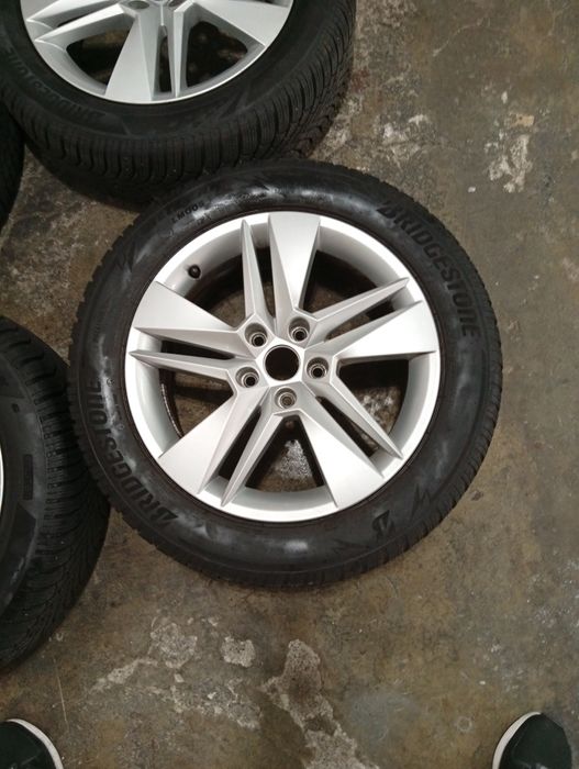 Jante 17 5x112 Skoda Audi vw seat+215/55/17 iarna