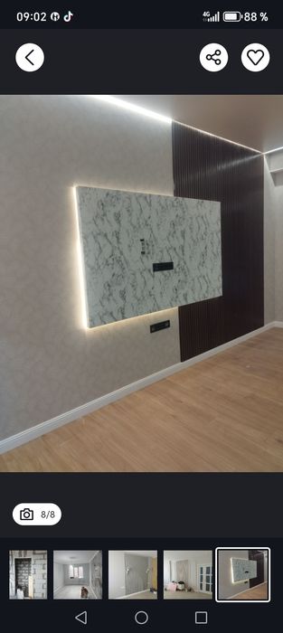 Ремонт кваартиров и домов под клуч