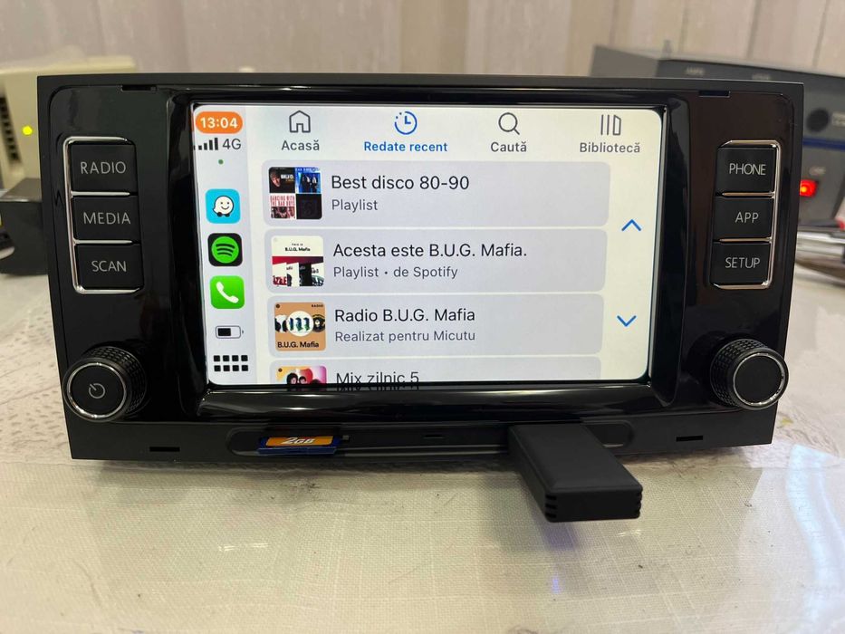 Multimedia RCD 880 vw Touareg-Caravelle-T5-Android auto-Apple-Carplay