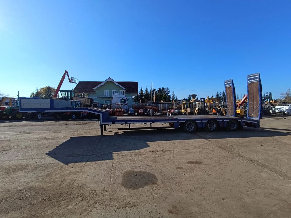 Nooteboom OSD 48 Tone, Trailer cu rampi hidraulice, 1998