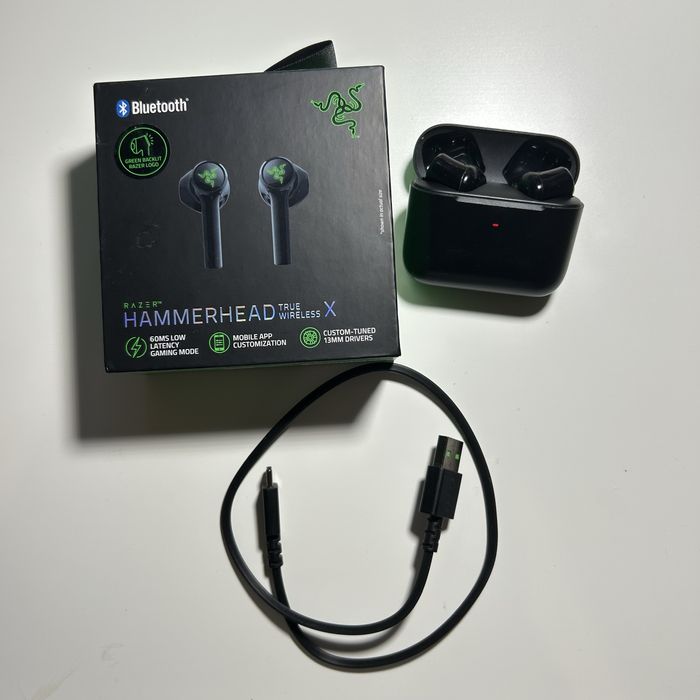 Razer Hammerhead True Wireless X -Безжични геймърски слушалки