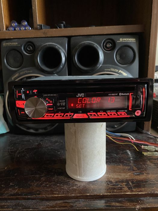 JVC KD-R961BT- НАЙ ВИСОК КЛАС 4.8V!! -USB Bluetooth CD mp3 плеър за кола авто радио сд