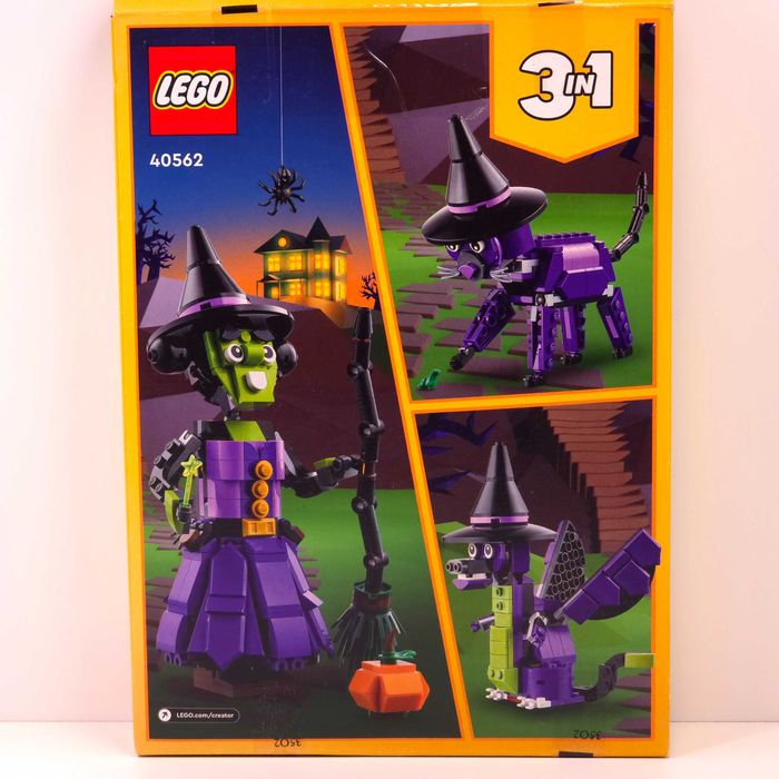 Vând LEGO Creator Mystic Witch (40562)[257 Piese] Set Complet, Cutie + Instrucțiuni
