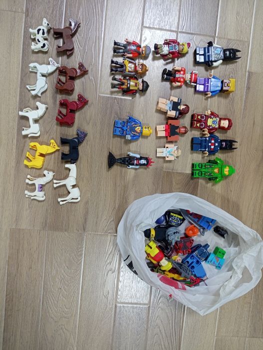 Большие Lego Лего фигурки и Лего животные