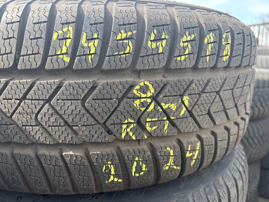 4бр 245/45/18 8мм дот 2024 Пирели ранфлат